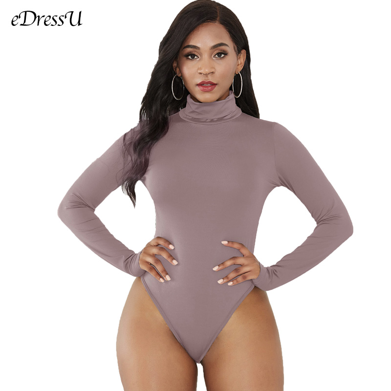 Turtleneck Bodysuit Office - Kadın Bodysuit balıkçı yaka sonbahar bahar