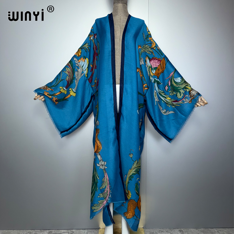 WINYI Afrika bohem kimono maks - Young Women'S Formal Wear incelemesi ve fiyatı
