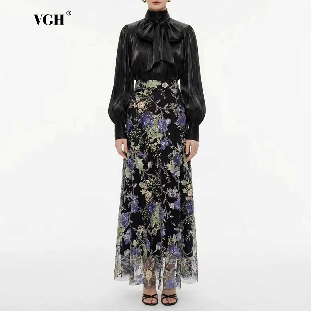 VGH Zarif Şık Siyah Çiçek Dese - Women'S Elegant Formal Wear incelemesi ve fiyatı