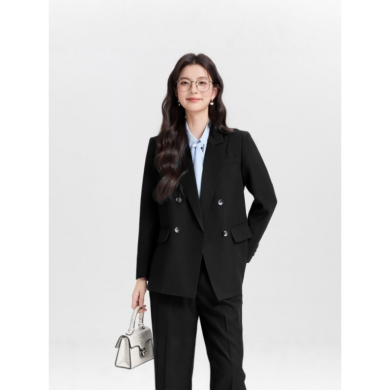 Lacivert kruvaze kadın iş elbi - High End Women'S Formal Wear incelemesi ve fiyatı