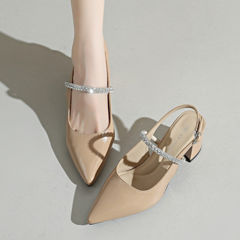 Kadınlar için Kare Burunlu, Ta - Formal Women Daily Wear Sandals incelemesi ve fiyatı