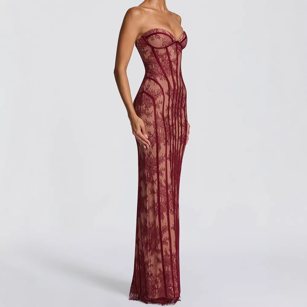 Kadınlar için Straplez Dar Kes - Women'S Elegant Formal Wear incelemesi ve fiyatı