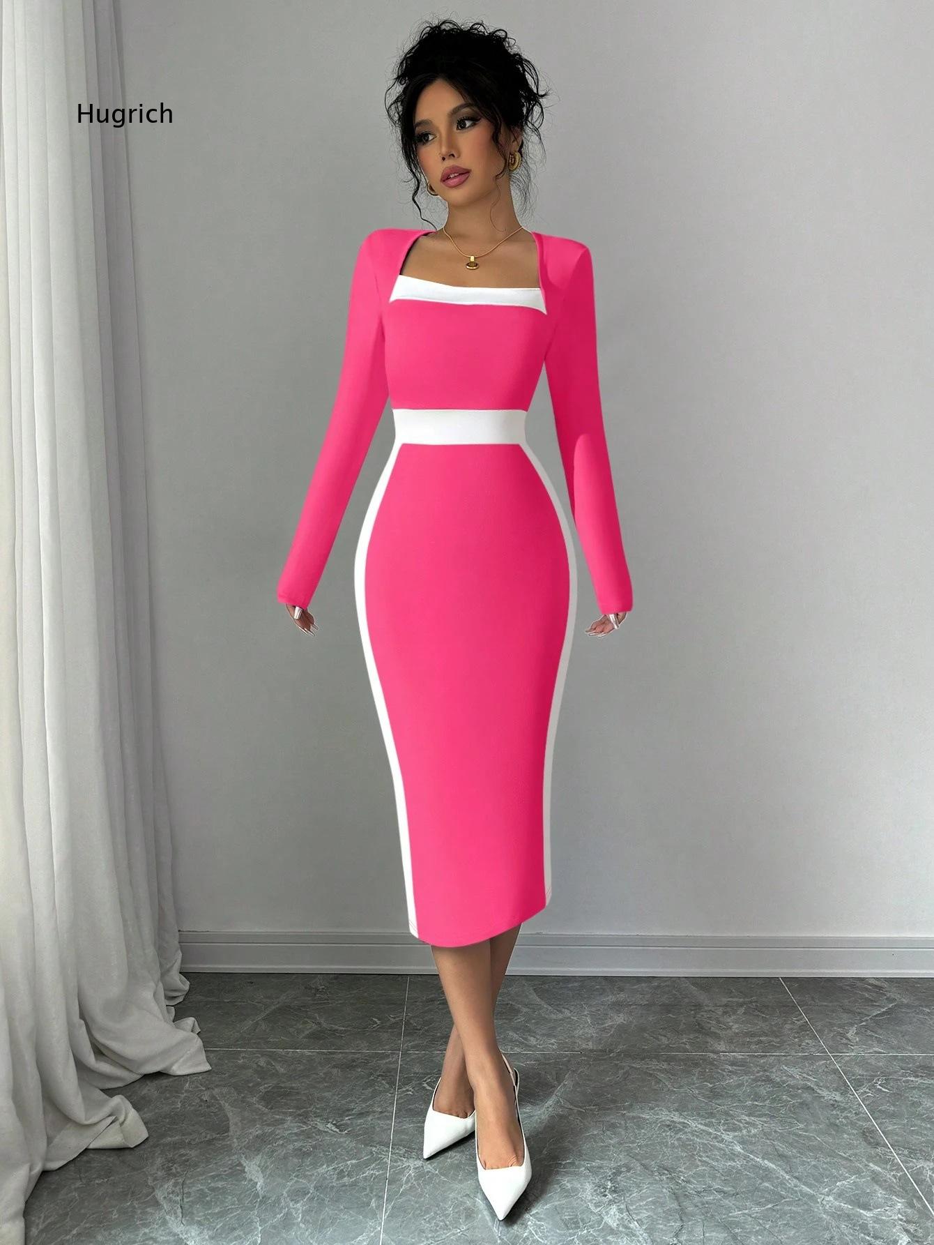 Kare Yaka Uzun Kollu Midi Vücu - Women Formal Event Wear incelemesi ve fiyatı