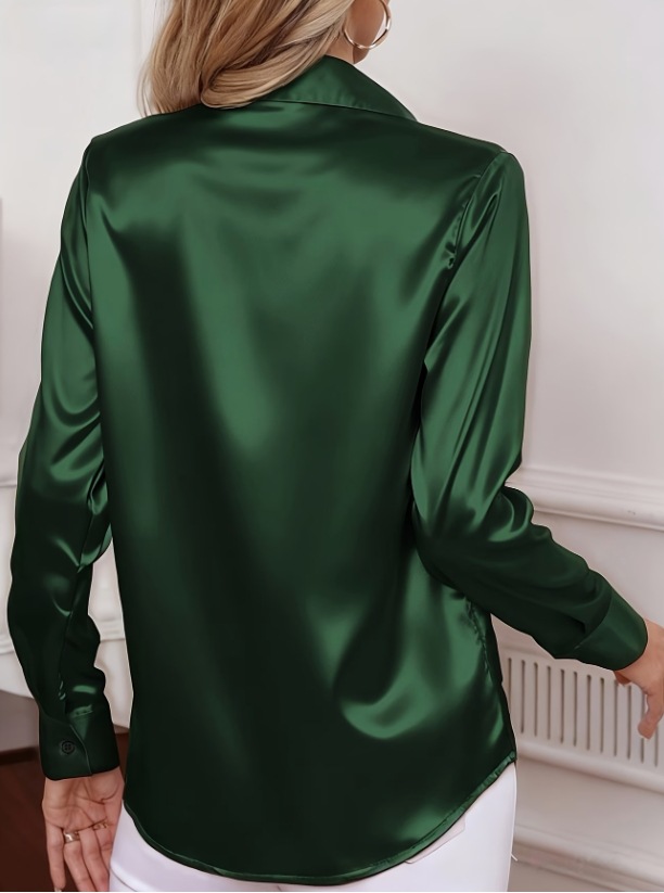 Kadın Saten Yaka Detaylı Bluz, - Women'S Elegant Formal Wear incelemesi ve fiyatı