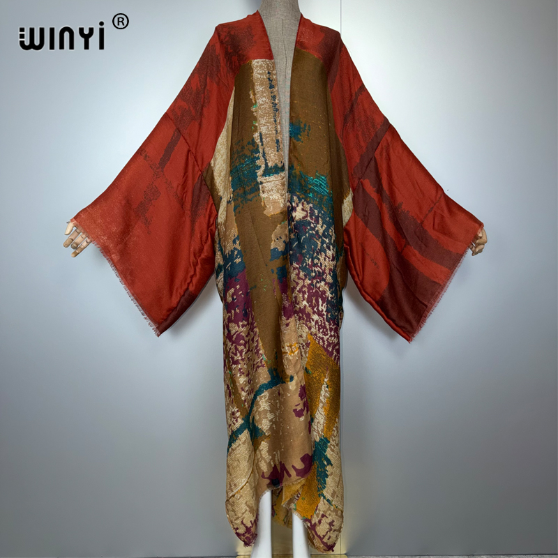 WINYI kimono yağlıboya baskılı - Young Women'S Formal Wear incelemesi ve fiyatı